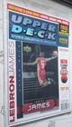 Sealed 2003 Upper Deck LeBron James Magazine Rookie Card w/ Uncut Sheet Jumbo RC