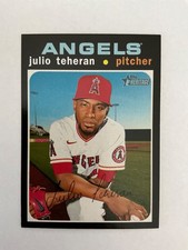 2020 Topps Heritage High Number Baseball Base Cards 501-725