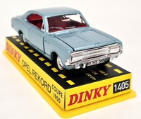 Atlas Dinky Toys Reproduction / 1405 Opel Rekord Coupe 1100 Diecast Model Car