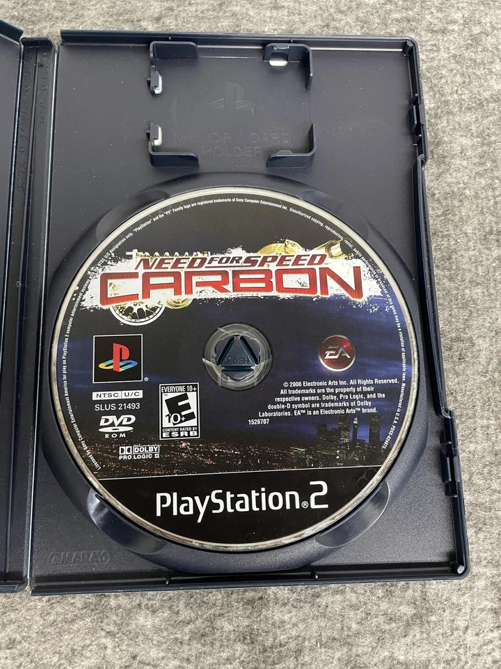 Need For Speed Carbon PlayStation 2 PS2 Complete CIB Racing Game Tested EA 2006 - Image 4 of 4
