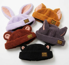 Tokyo Disney Resort Peter Pan Fantasy Springs Fluffy Hat Set of 5 Cap Lost Kids