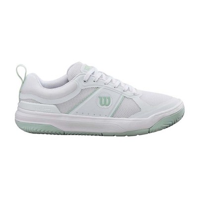 *NIB* WOMEN'S WILSON PICKLE PRO PICKLEBALL SHOES (WHITE/SURF SPRAY) #WRS334580