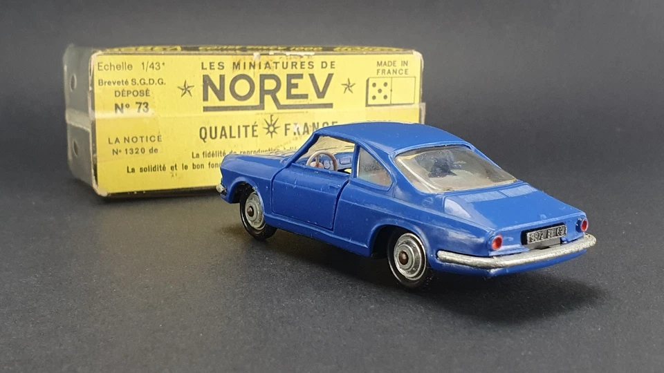 ANCIEN NOREV # 73 - SIMCA 1000 COUPÉ 1200S - PLASTIQUE - ANNÉES 60 - Photo 4/4