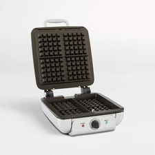 All-Clad 4-Slice Stainless Steel Waffle Maker with Removable Plates FREE SHIPP