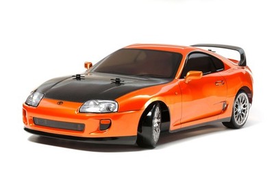 Tamiya 58613 1/10 RC Toyota Supra 4WD On-Road Racing Car Kit w/ TT-02D Chassis