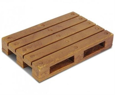 CARSON 1:14 Kunststoff Europalette (4) Kunst. / 500907094
