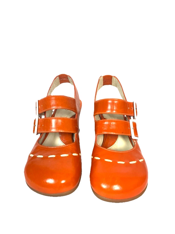 Tacón John Fluevog Naranja Operetta Fiorenza Talla 6 Foto 3 de 4