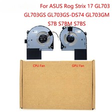 Laptop CPU GPU Cooling Fan for ASUS Rog Strix 17 GL703 GL703GS-DS74 GL703GM S7B