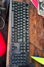 Huntsman Mechanical Wired QWERTY English Illuminated Keyboard Full-Size Black