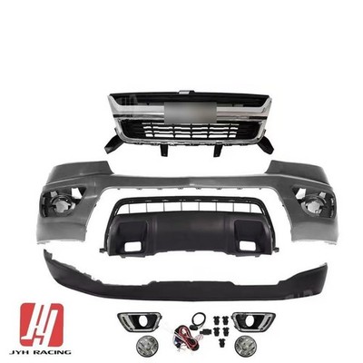 Front Bumper/Fog Lamp/Grille/Skid Plate For 2015-2020 Chevrolet Colorado 8Pcs