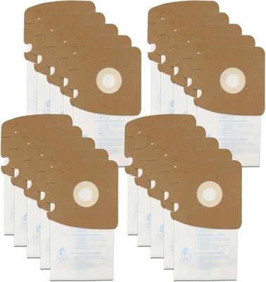 20 Pack Replacement Filtration MM Paper Vacuum Cleaner Bags 20 