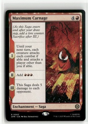 Maximum Carnage Spider-Man MTG NM