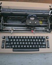 Vintage Mocha IBM Correcting Selectric III Electric Typewriter  Working