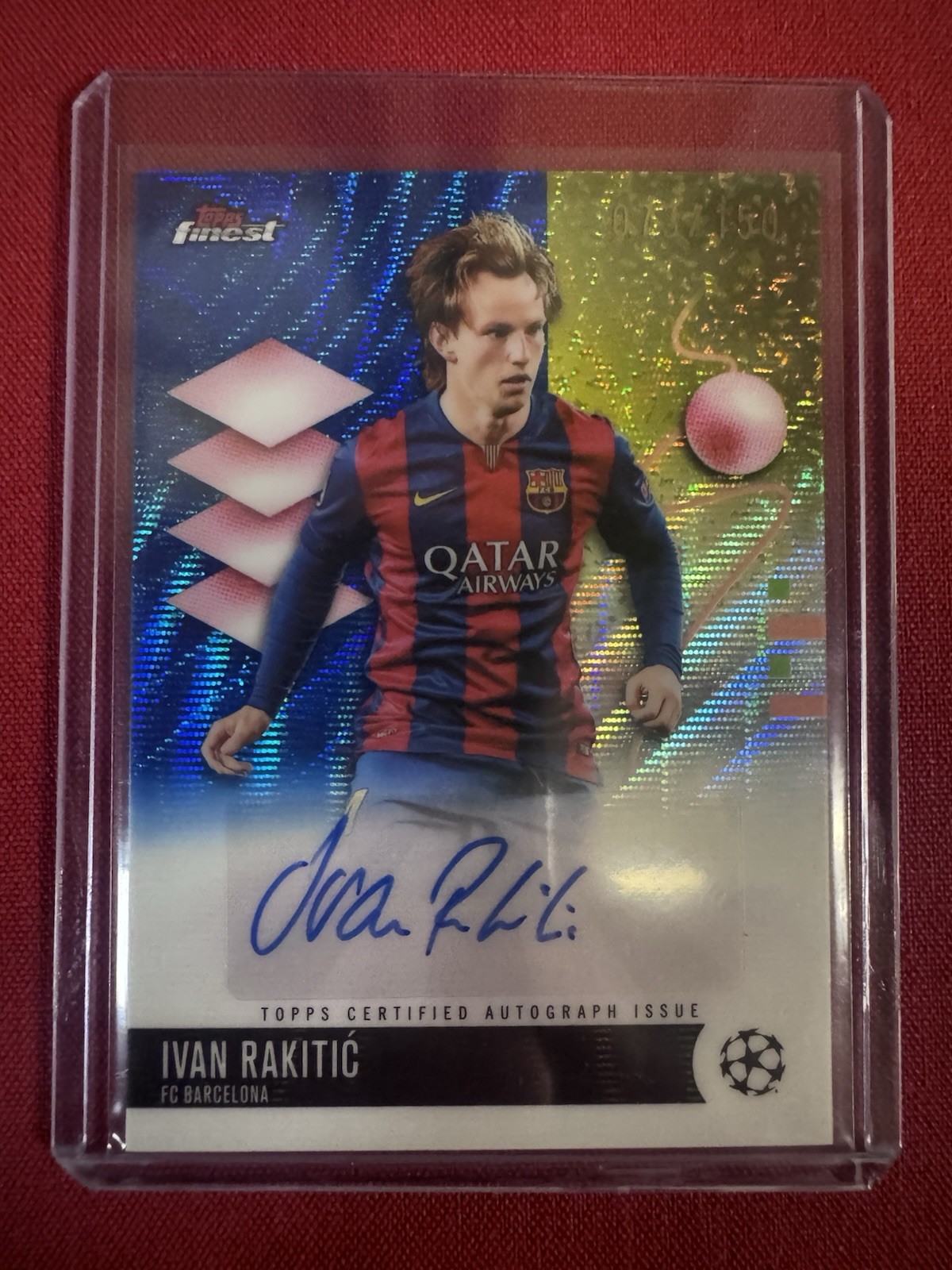 FC BARCELONA 22 CARD LOT AUTOS/NUMBERED & INSERTS Panini/Topps view 6