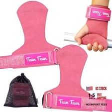Glitter Wrist Straps for Weightlifting, Women's Gym Lifting Straps for Pink