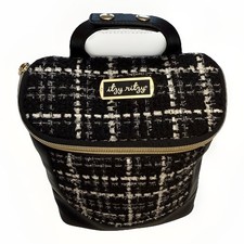 Itzy Ritzy Chill Like A Boss The Kelly Bottle Bag Black Zipper Lunch Tote 10x8