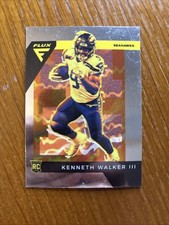 2022 Panini Prizm Football Flux Rookie #FX-G Kenneth Walker, Seattle Seahawks