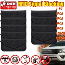 Large Faraday Bag RFID Signal Blocking Shielding Pouch Phone Wallet Blocker Lot