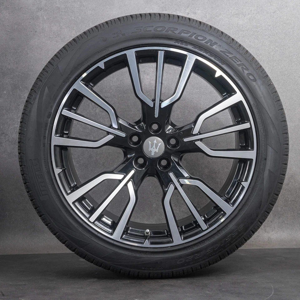 Maserati Grecale Felgen 20 Zoll Ganzjahresreifen 670171180 schwarz - Bild 4 von 4