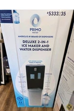 Primo Stainless Steel Water Cooler (Single Ice Maker) Water Dispenser