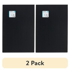 Black Foam Board Sheets 20x30 Inches 2-Pack Lightweight for Displays Arts Crafts