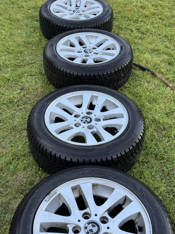 Original BMW 16 Zoll Felgen +4 Neue Ms Reifen  - Bild 4 von 4