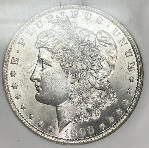 1900 O Morgan Silver Dollar, NGC MS63. Nice Coin. Good Luster. Problem Free.