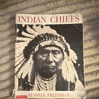 Native American Chiefs by Russell Freedman Scholastic Paperback Sitting Bull