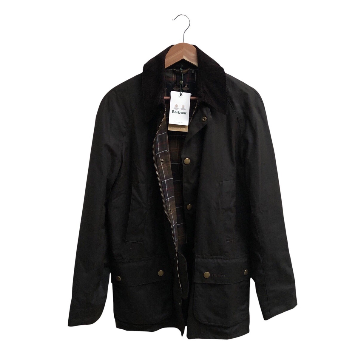 BARBOUR ASHBY WAXED JACKET - Men's US 38 UK 38 - Lifetime Wax