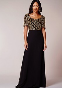gold cocktail dress uk
