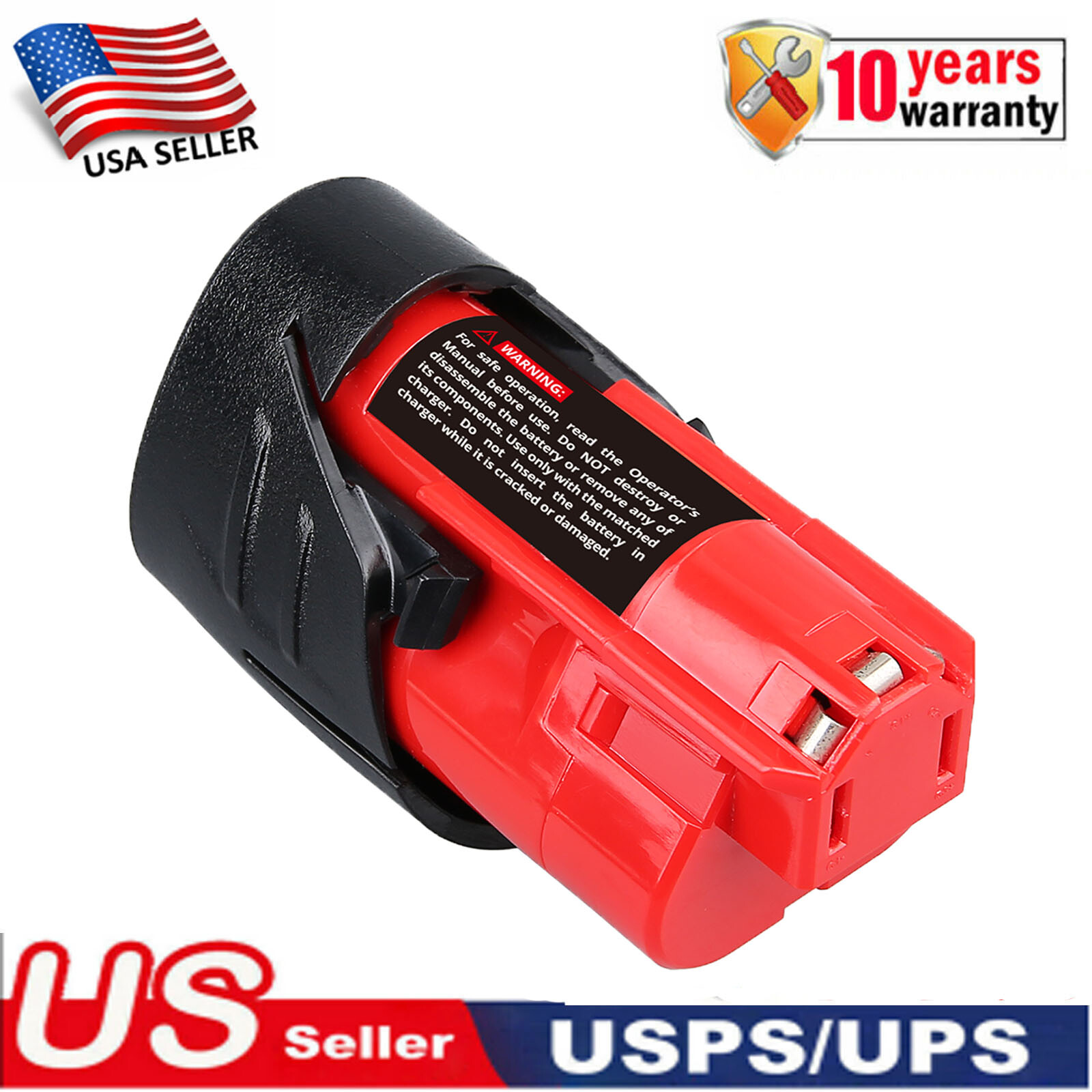 Milwaukee M12 12V 3.5Ah High Capacity Lithium-Ion Battery Pack 48-11-2425