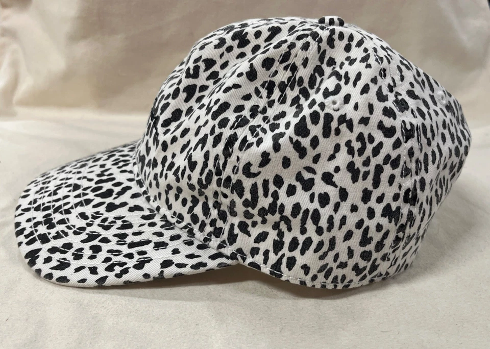 Gorra de leopardo Sean John negra blanca talla única Foto 4 de 4