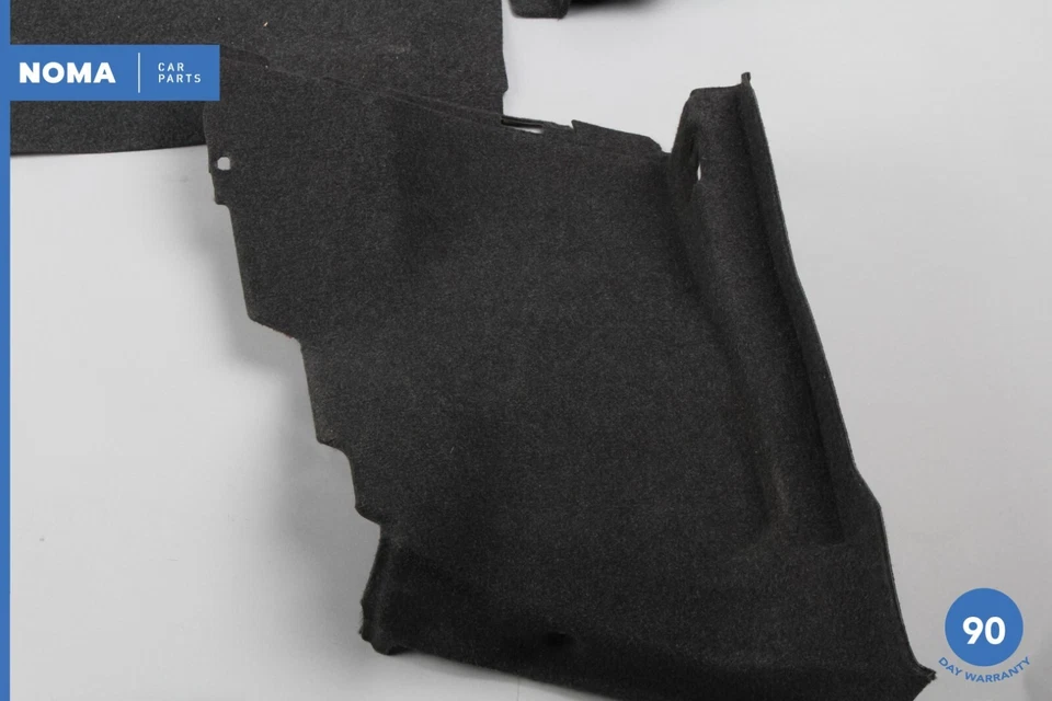04-10 BMW 530i 530xi E60 Sedan Trunk Boot Side & Lower Trim Cover Set of 6 OEM - Image 2 of 4