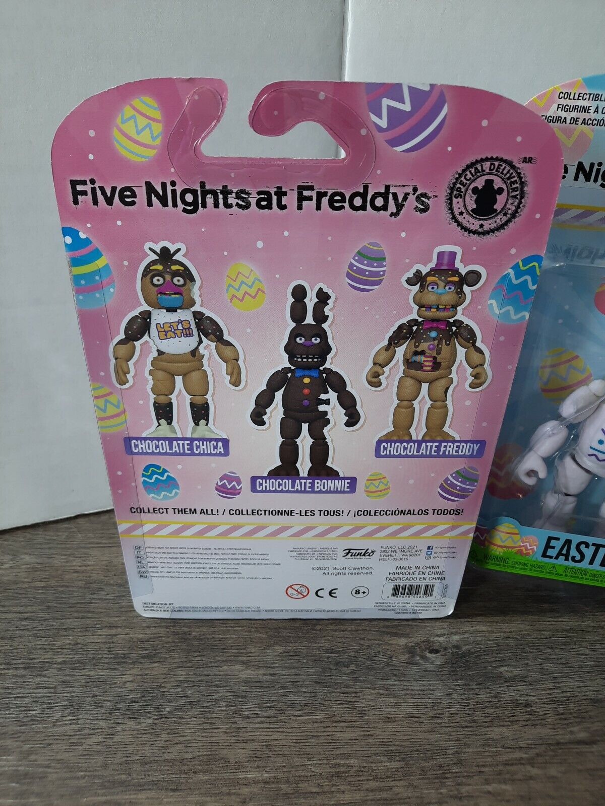 Five Nights At Freddys Funko Fair Complete Set 2021 Easter Chocolate FNAF Bardzo popularne