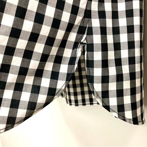 Talbots Gingham Rhinestone Button Top Women’s Size 1X Petite Popover Tunic Plaid - 第 5/9 張圖片