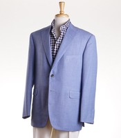 $3695 Oxxford Highest Quality Sky Blue Wool-silk-linen Sport Coat 44 R on sale $3695 Oxxford Highest Quality Sky Blue Wool-silk-linen Sport Coat 44 R on sale