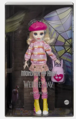 NEW Monster High X Wednesday Enid Sinclair Doll 2024 Netflix Series UNOPENED!