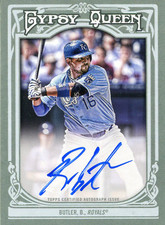 Billy Butler Autographed 2013 Topps Gypsy Queen Card
