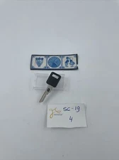 New! GM Genuine OEM Single Sided Uncut Ignition Vats Logo Key Blank w/ Chip #5