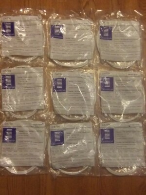 Lot of 9 Gigamedia 5 Ft Copper Patch Cord Cat5e, Rj45 EIA / TIA 568A  White