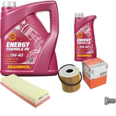 MAHLE Inspektionspaket 6 L MANNOL Formula 5W-40 für MINI Mini Countryman Cooper