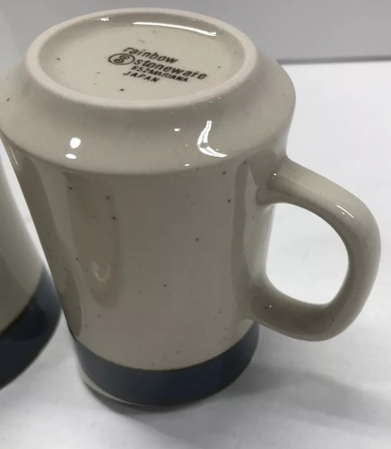 Sango Rainbow Stoneware 652 MARIANA China Creamer & Lidded Sugar Bowl Japan - Picture 10 of 11
