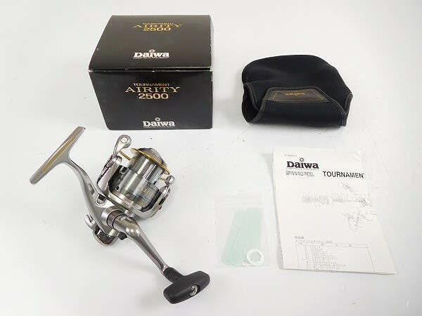 Daiwa Tournament Airity 2500 Spinning Reel/With Box/New Daiwa Tournament Airity 2500 Spinning Reel/With Box/New