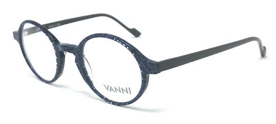 VANNI DAMEN BRILLE V1300 A400 RUND BLAU UND SCHWARZ