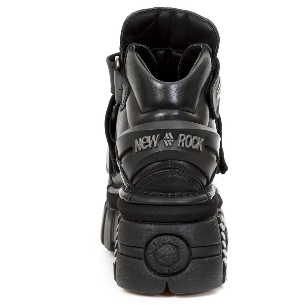 New Rock NR M.285 S37 Black - Boots, Metallic, Unisex | eBay