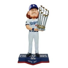 Dustin May Los Angeles Dodgers 2020 World Series Champions Bobblehead MLB