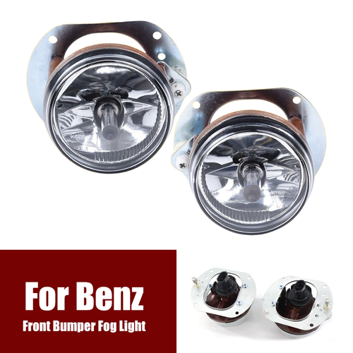1 Pair Car Front Bumper Fog Light Grille Cover For Benz C Class W204 W216 R230