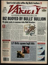 Variety Mag May 25-31 1998 American Psycho Teletubbies Beat Godzilla 101421WEEM