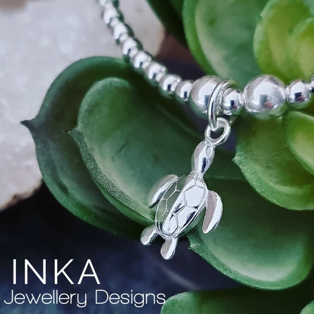 Silver sea hotsell turtle bracelet