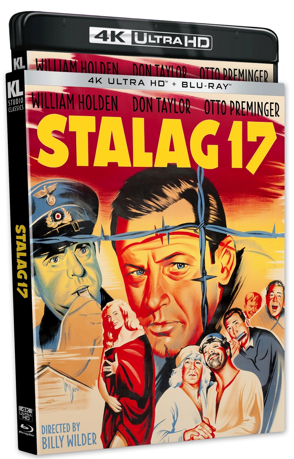 Stalag 17 4KUHD 4K UHD (4K UHD Blu-ray) William Holden Otto Preminger Don Taylor